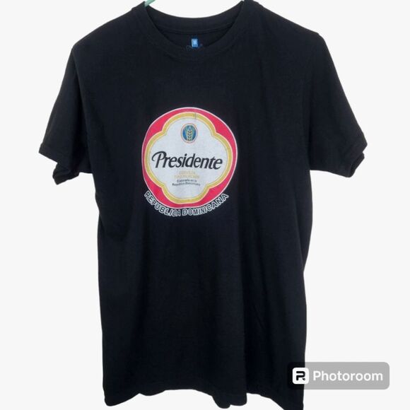 Presidente Dominican Republic Beer Short Sleeve Tee Size Small - Picture 1 of 5